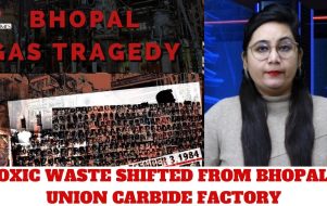 Toxic waste shifted from Bhopal’s Union Carbide factory for disposal after 40 years
